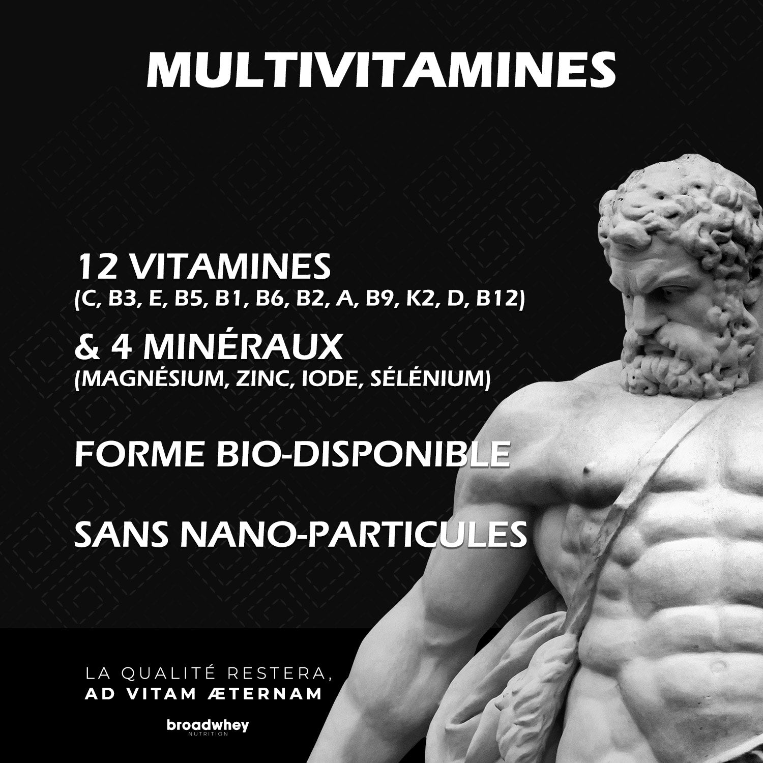 Le meilleur multivitamines biodisponible