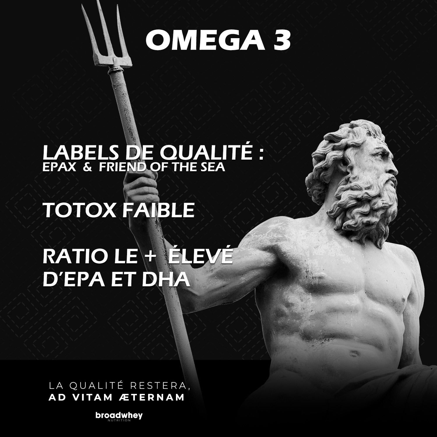 Meilleurs omega 3 labellisés Epax totox faible