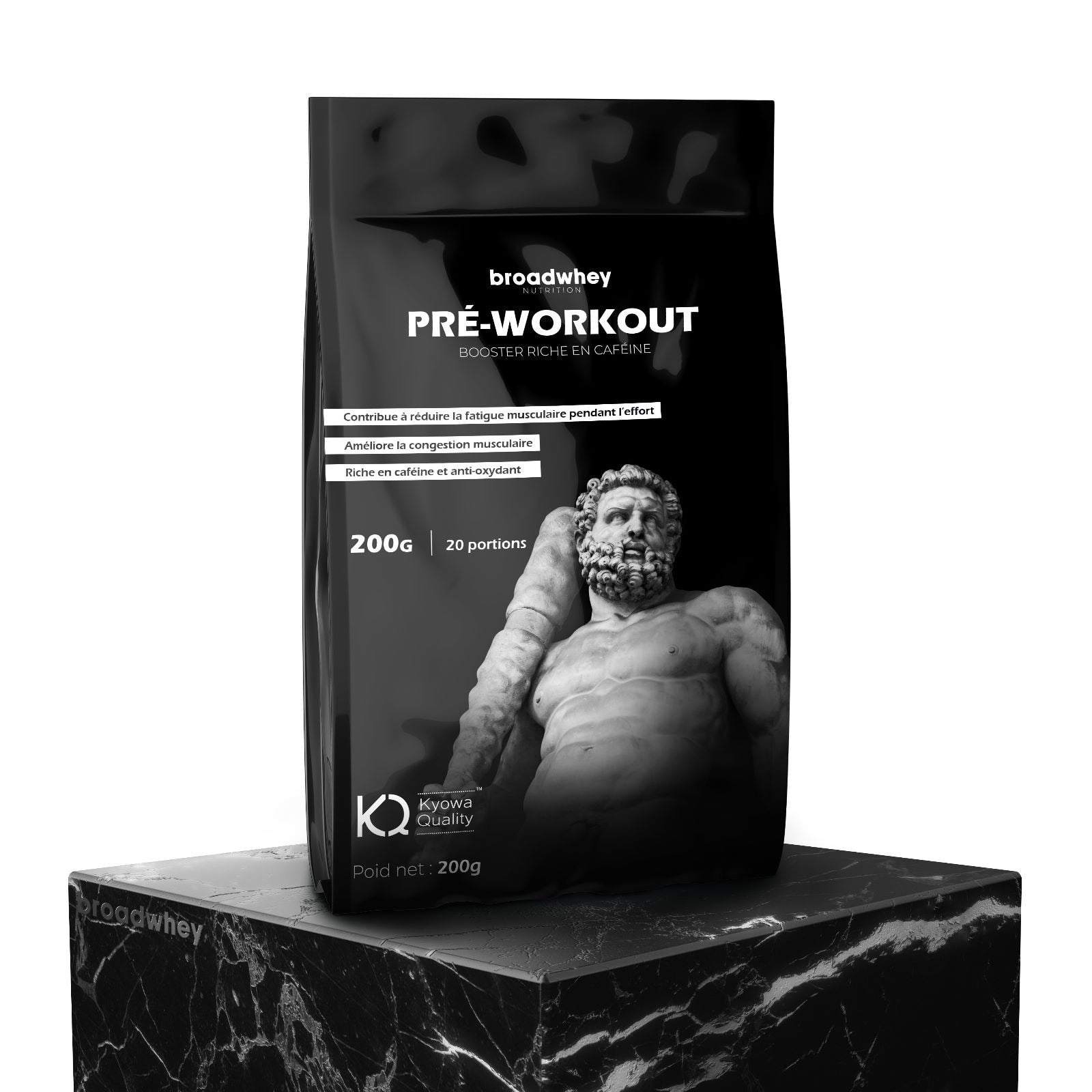 Booster caféine preworkout