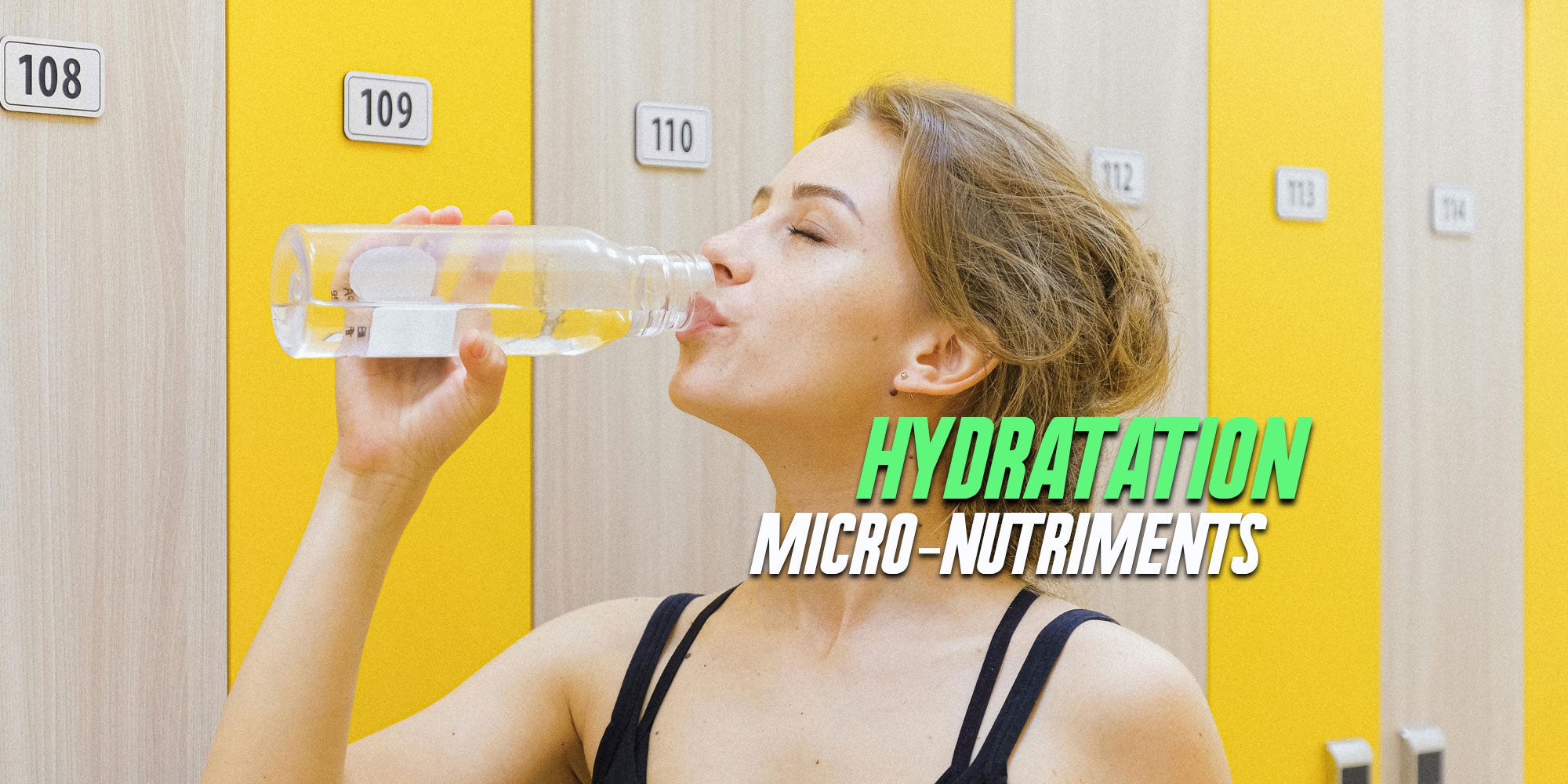 Hydratation et micro-nutriment pour le sportif