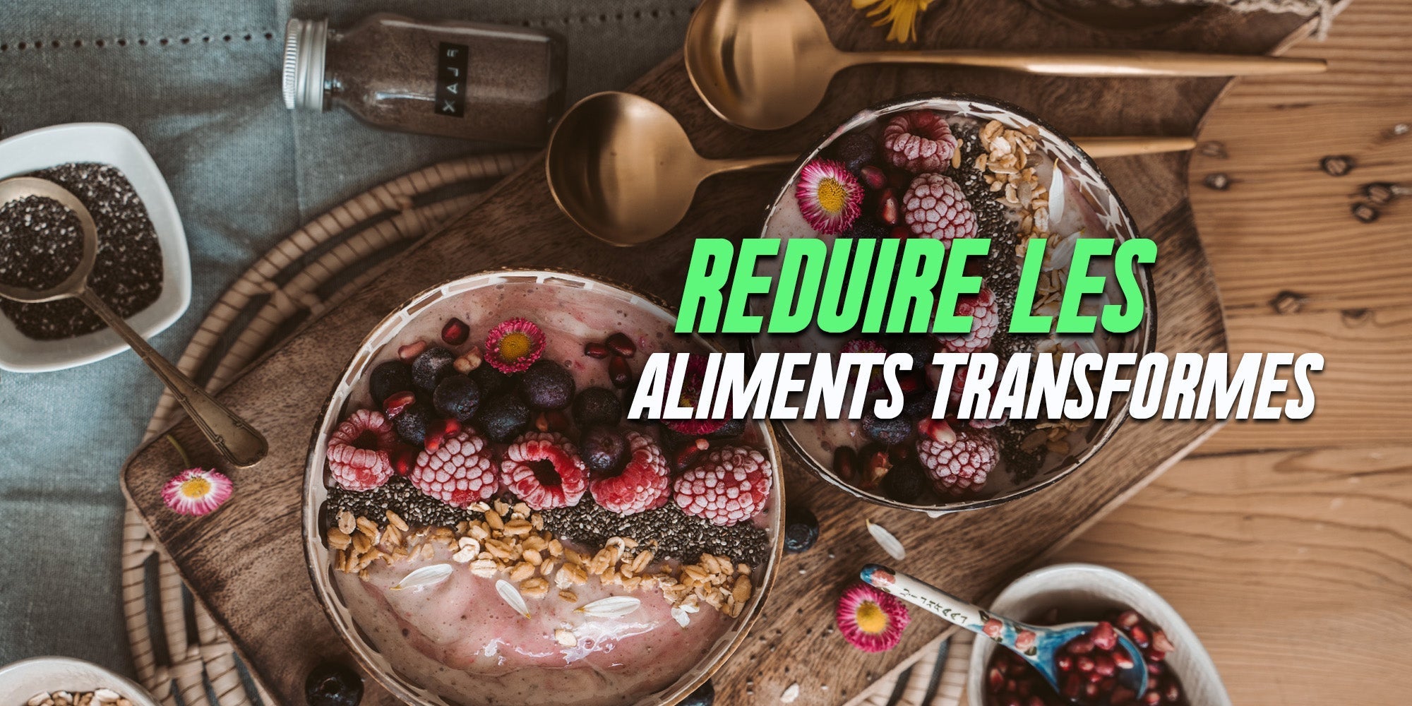 Réduire les aliments ultra-transformé