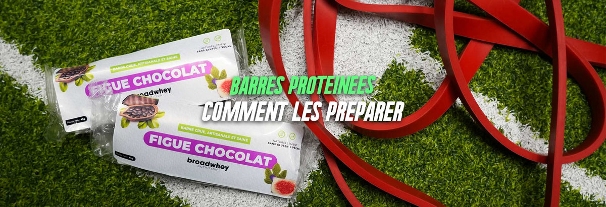 barres protéinées maison préparation