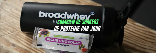 Combien de shakers de whey par jour pour booster vos performances ?