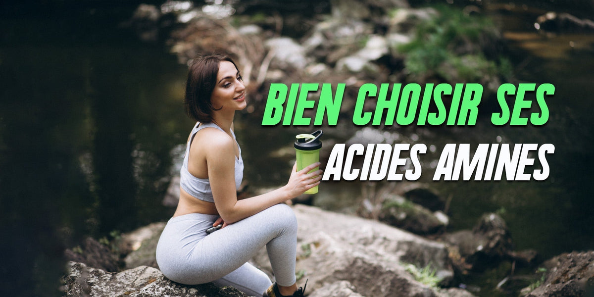 Acides aminés en musculation : comment bien choisir  selon son objectif ?