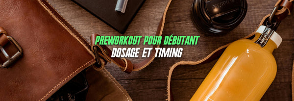 Pré-workout pour débutants : dosage, timing et premières utilisations sans risques