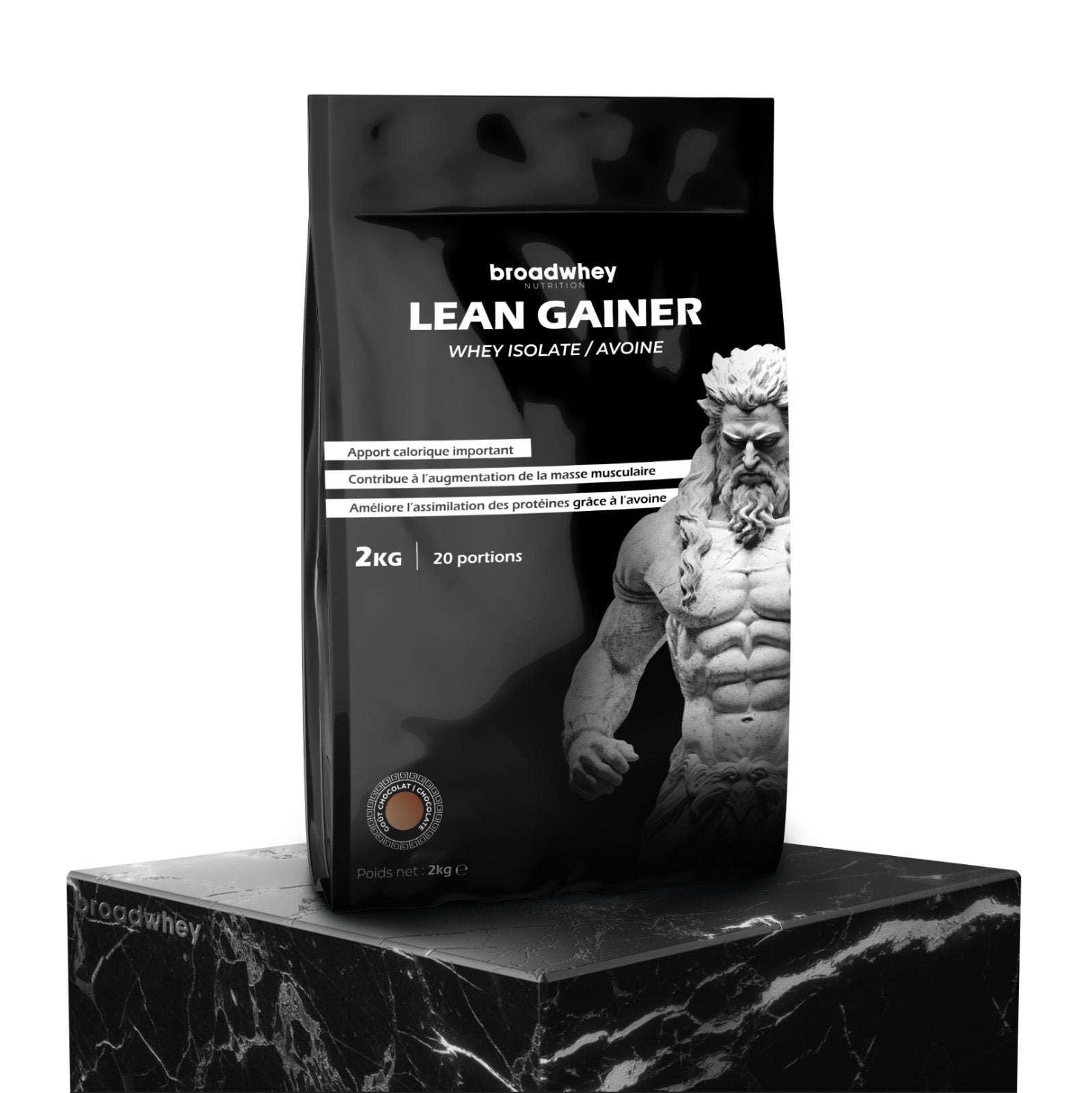 Lean gainer broadwhey avoine et isolat