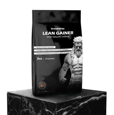 Lean gainer broadwhey pour prise de masse saine